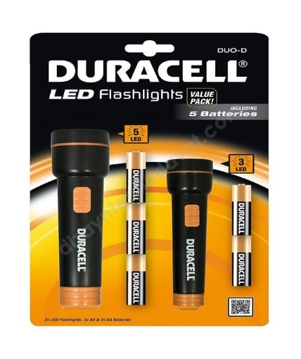 Duracell Led Fener 2'li Özel Set