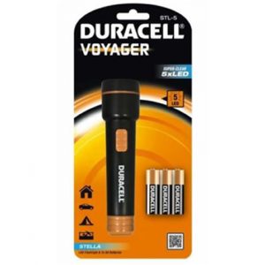 Duracell Stella STL-5 Fener + 3AA Kalem Pil