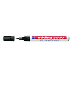 edding 3000 permanent markör Siyah