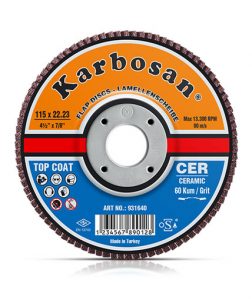 Seramik Flap Disk Zımpara -KARBOSAN