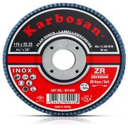 Zirkonyum Inox Flap Disk Zımpara -KARBOSAN